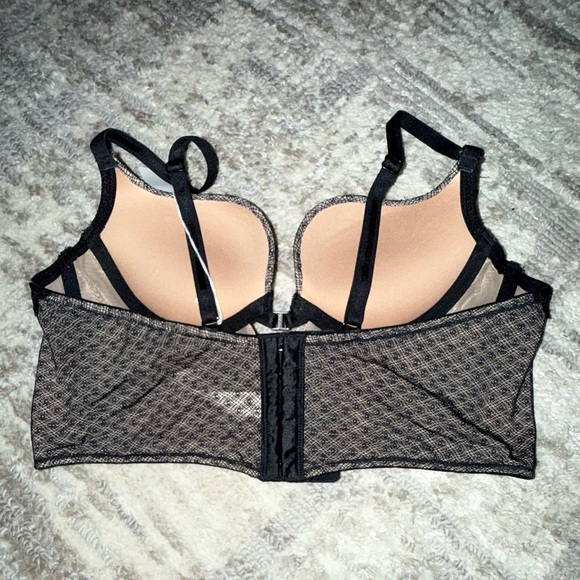 Adore Me Black and Tan Lace Sexy Bra- Size 34A - Picture 5 of 8